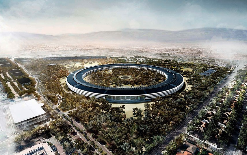 Nieuw hoofdkantoor voor Apple in Cupertino