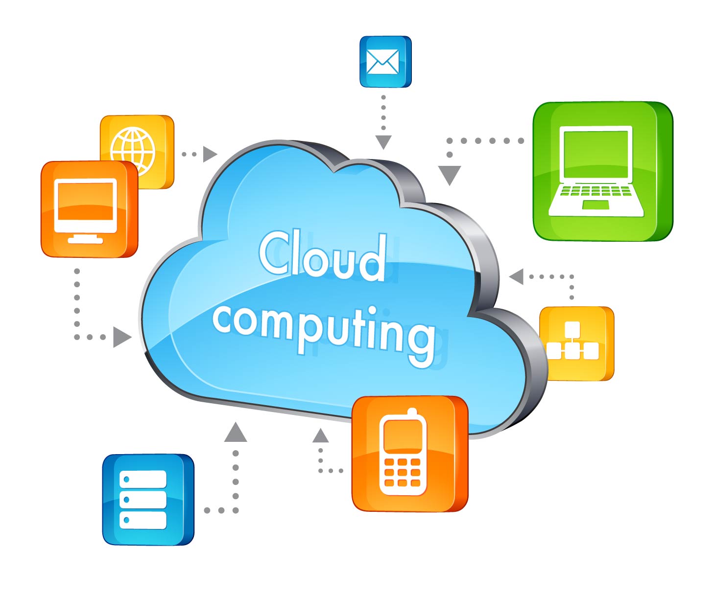 Icon van Cloudservice