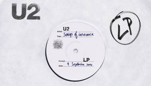Apple geeft gratis het nieuwe album van U2 Songs of innocente